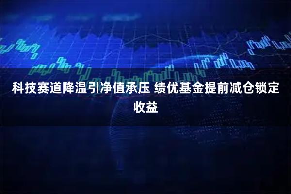 科技赛道降温引净值承压 绩优基金提前减仓锁定收益